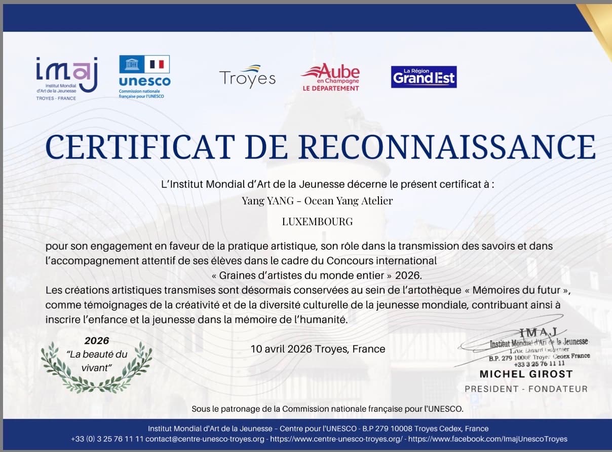 Two Luxembourg Nominations at the 33rd International UNESCO Plastic Arts Competition
