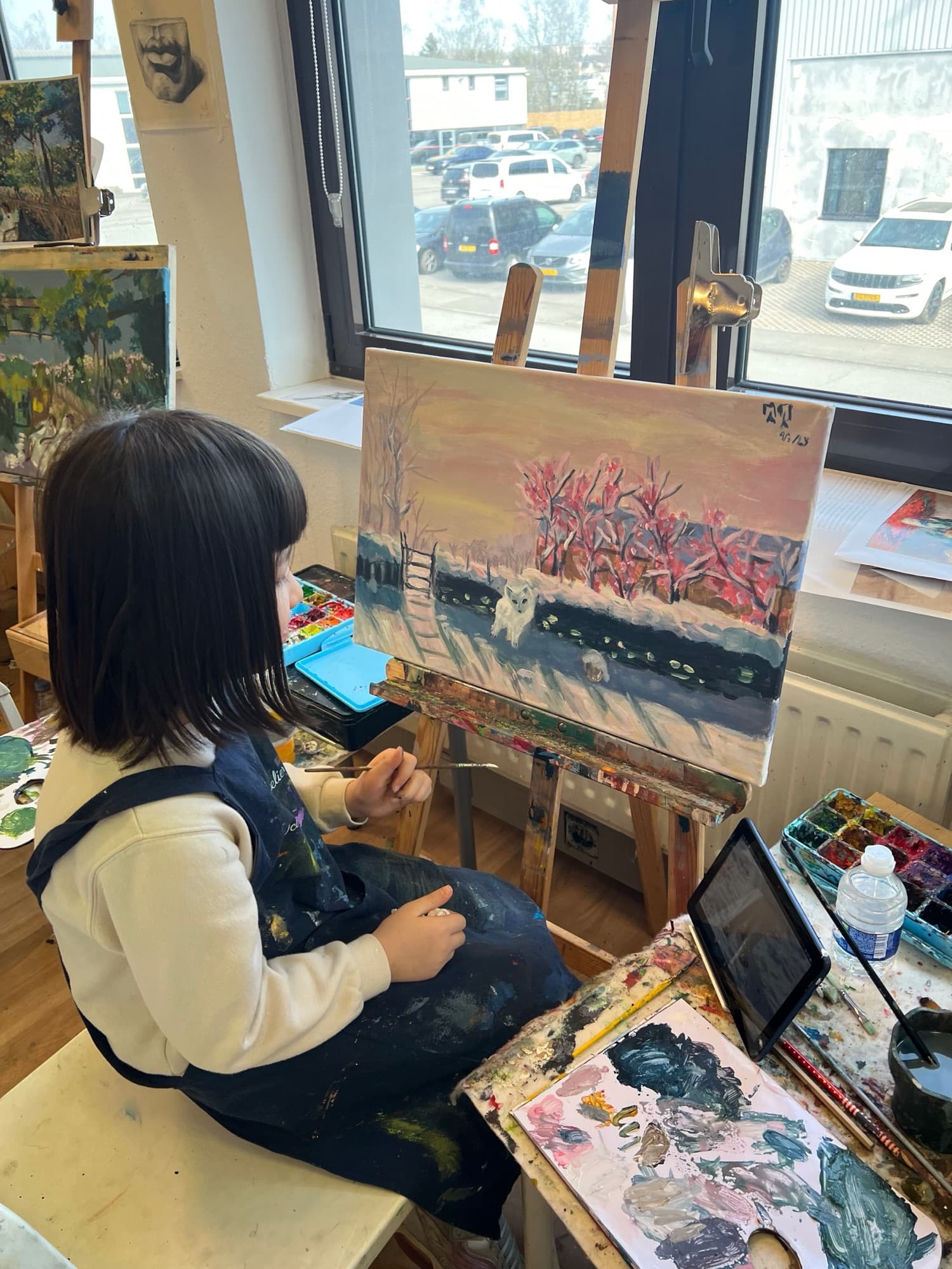 Children's Art — class at Ocean Yang Atelier